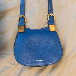 Coccinelle Royal Blue Mini Shoulder Bag
